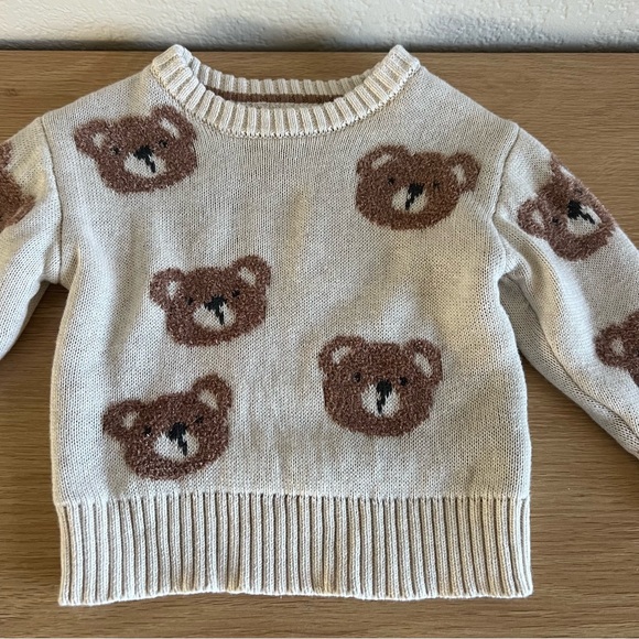 12m Bear Pattern Sweater - Picture 3 of 6
